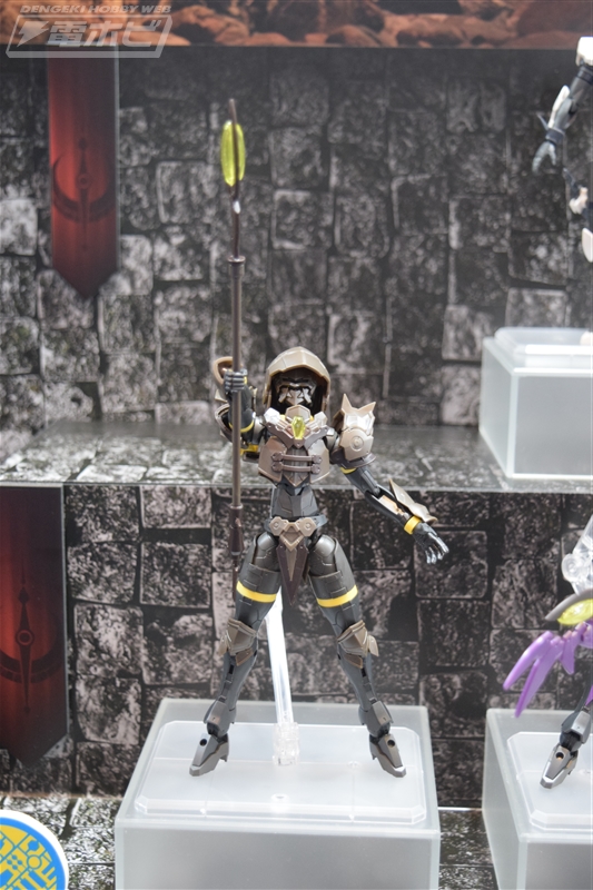 63rd Shizuoka Hobby Show Bandai 30 Minutes Fantasy kits on display