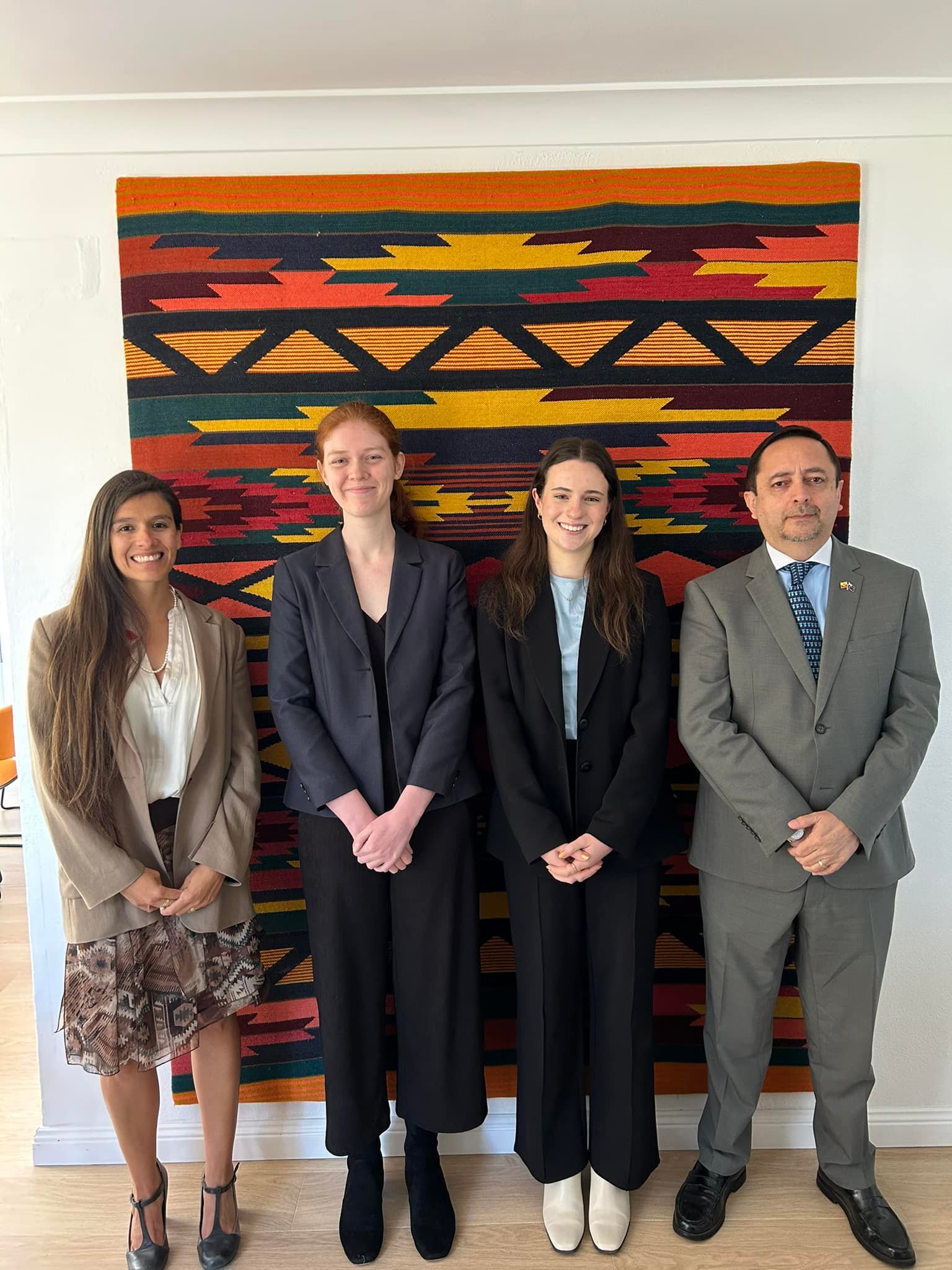Today, we had the pleasure of hosting two students in Canberra Isabella ...
