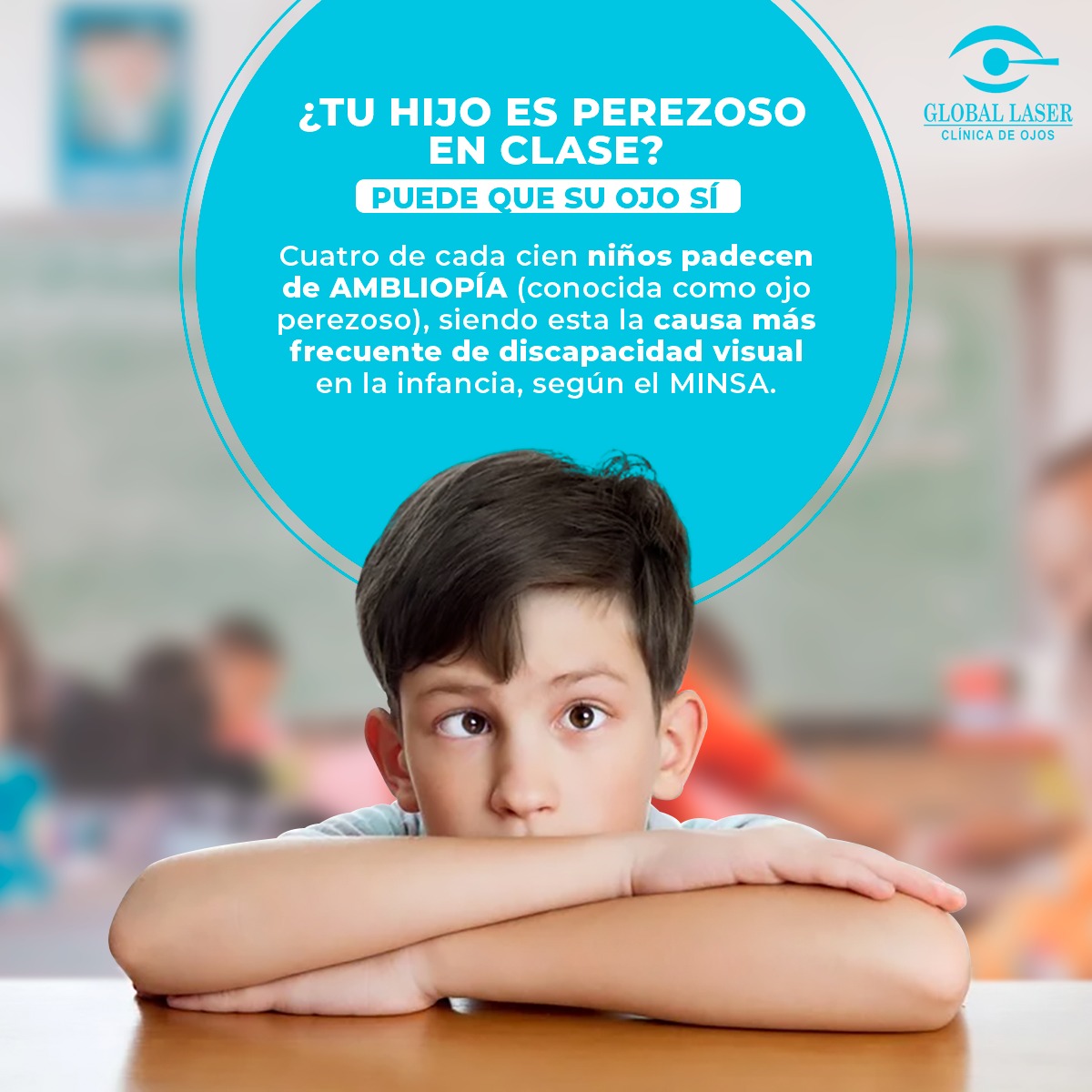 🤔¿Sabías que la ambliopía,... - Clínica de Ojos Global Laser | Facebook