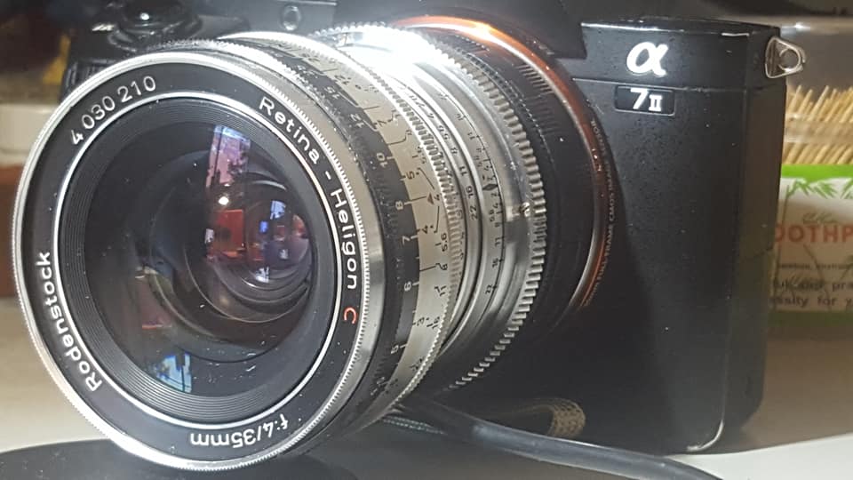 Rodenstock Retina-Ysarex DKL 50mm f2.8 A7R 2.8f