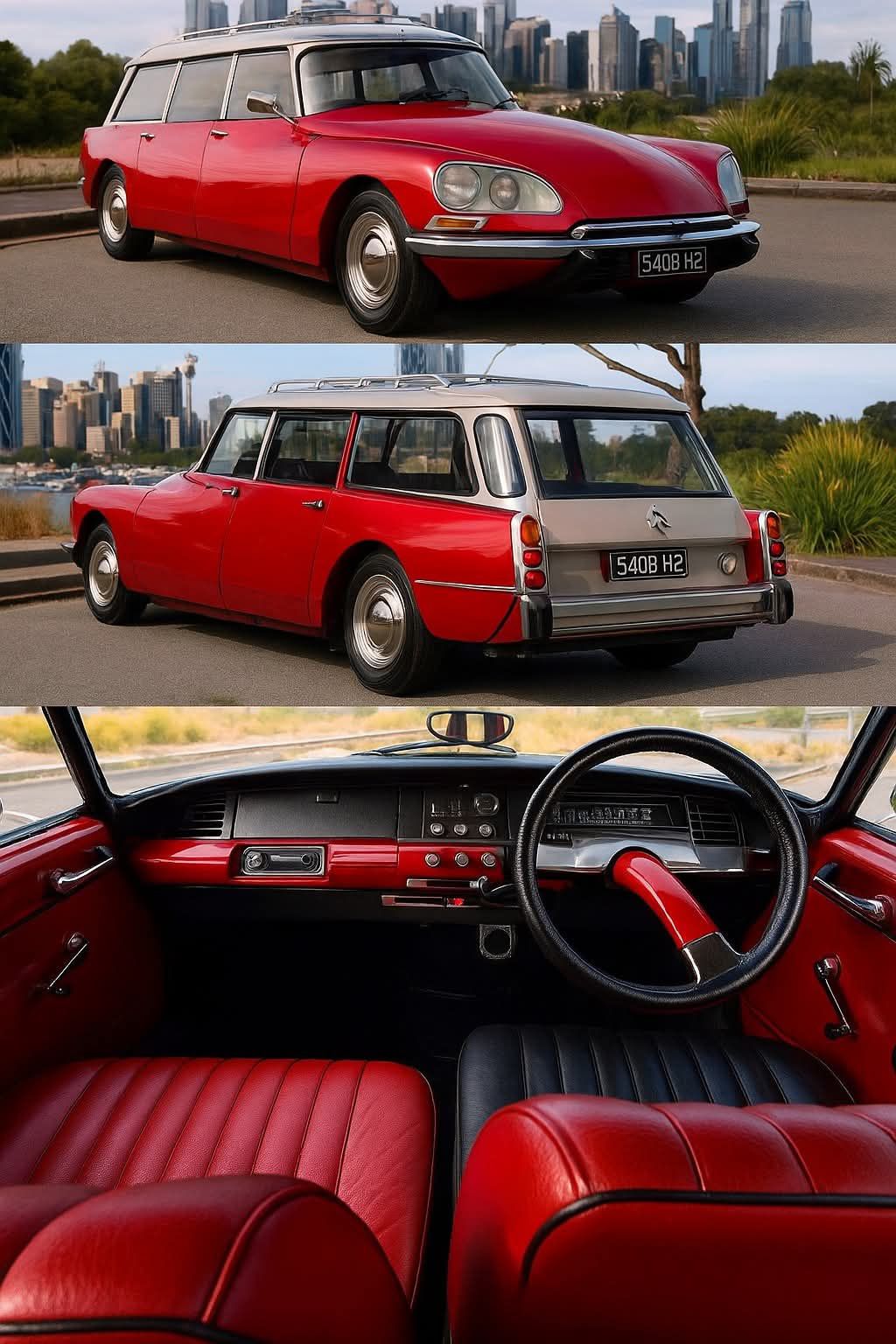 1970 Citroen DS 23 Safari's innovative design and features