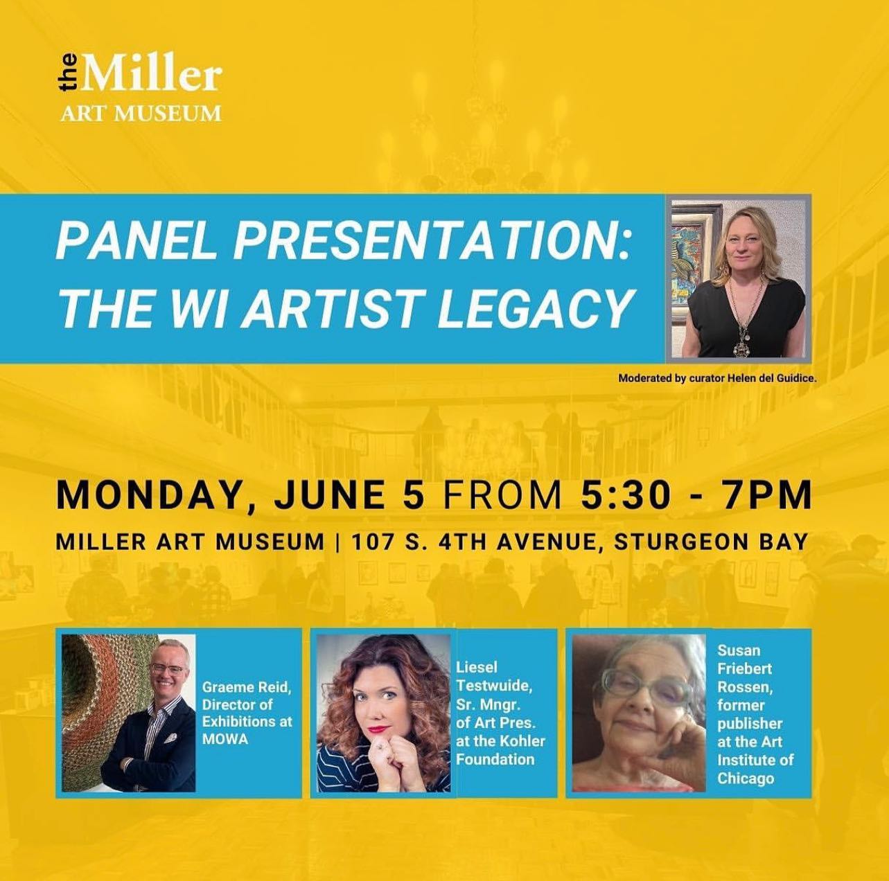 On Monday, June 5 at the Miller... - Kohler Foundation, Inc. | Facebook