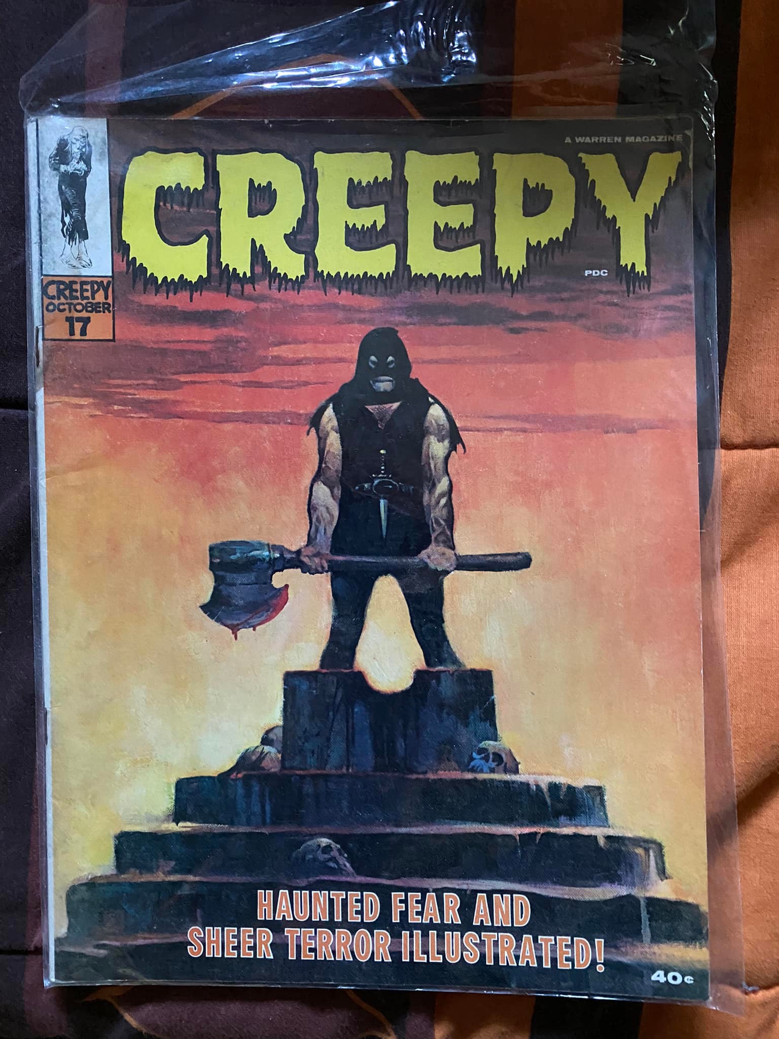 Adding Creepy #17 to my comic collection