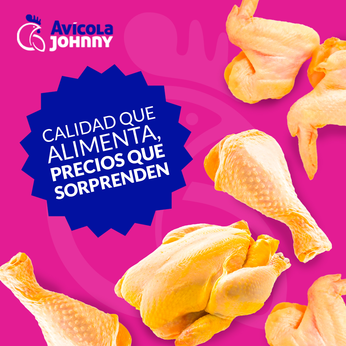 Avícola Johnny - El pollo de calidad no tiene por qué ser...