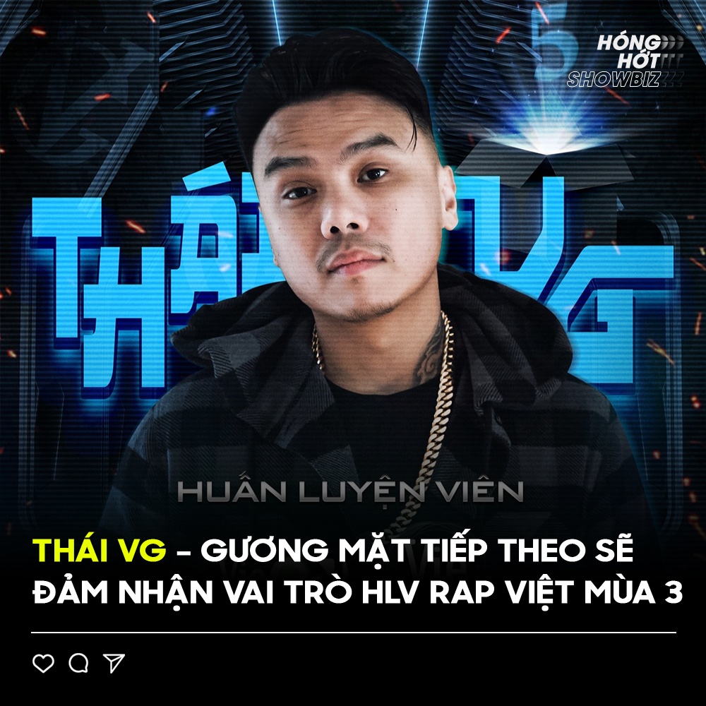 HLV thứ 4 của Rap Việt mùa 3 chính... - Hóng Hớt Showbiz