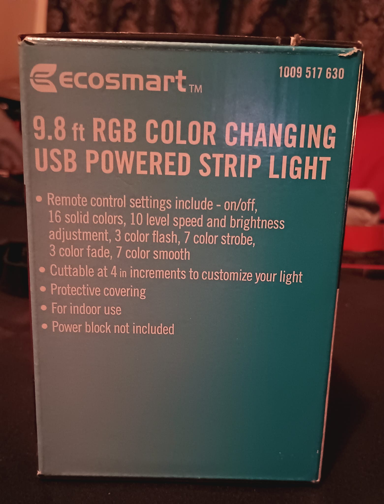 6.5ft 5V RGB 5050 LED Strip Light With Music Sync, Jamaica