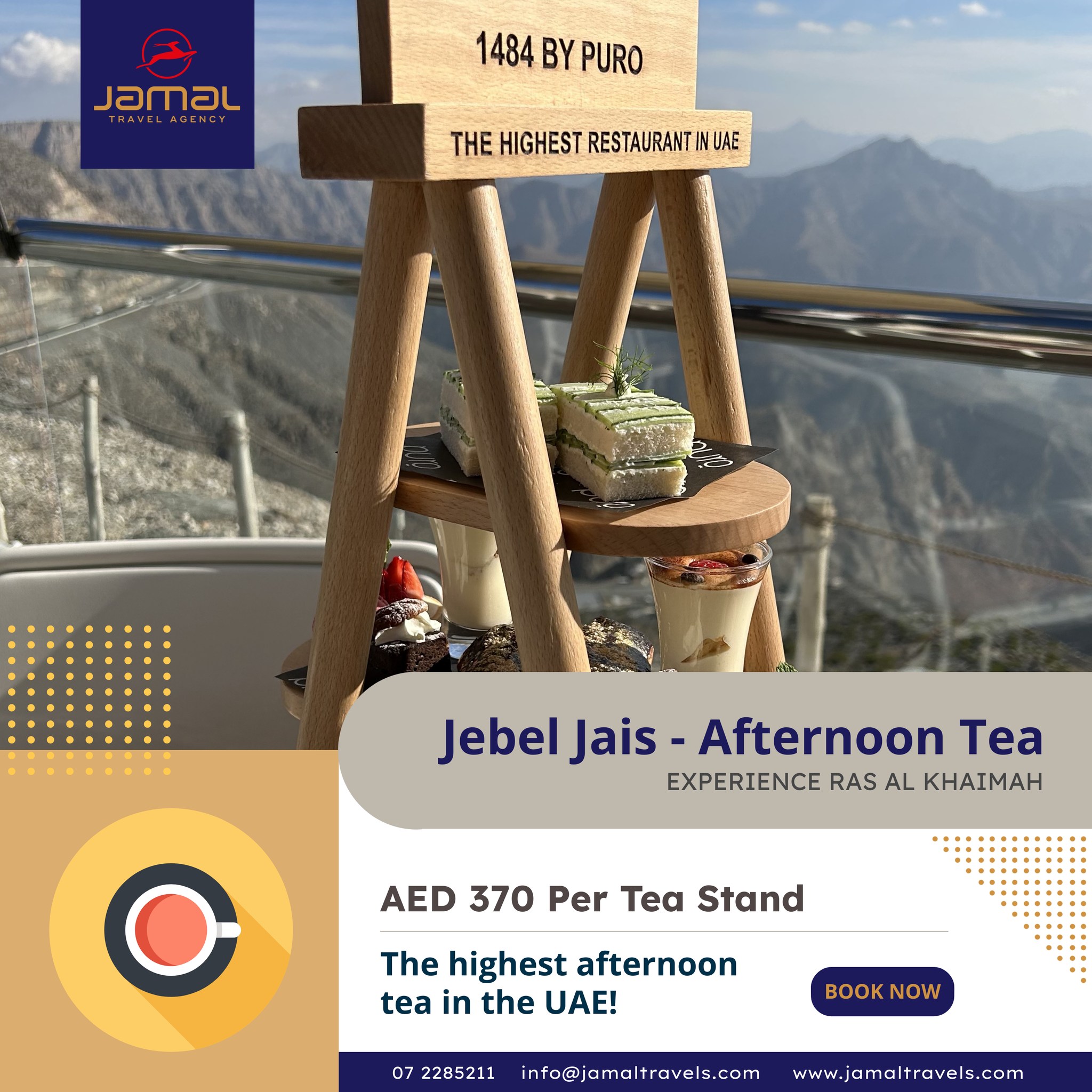 Afternoon Tea at Jebel Jais, Ras Al... - Jamal Travel Agency | Facebook