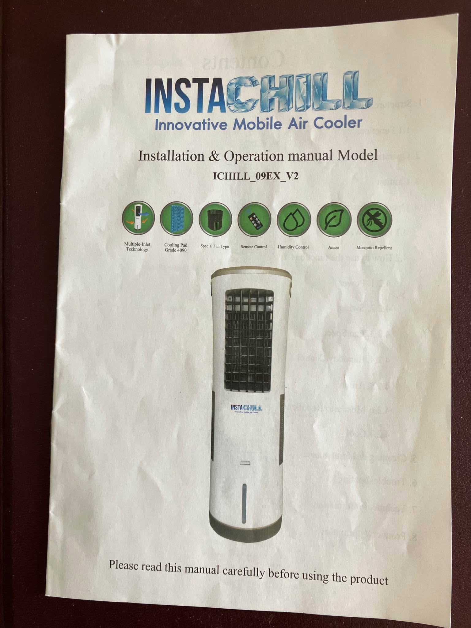 Insta chill free standing air cooler - Air Conditioners - Launceston ...