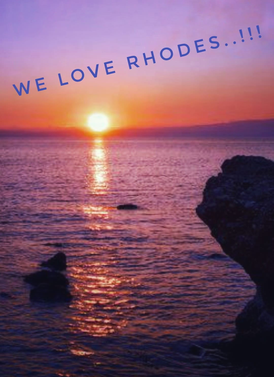 We - 🇬🇷️👍 💙🥰 We love Rhodes....!!!!!! ⛱ ️👌🇬🇷 | Facebook