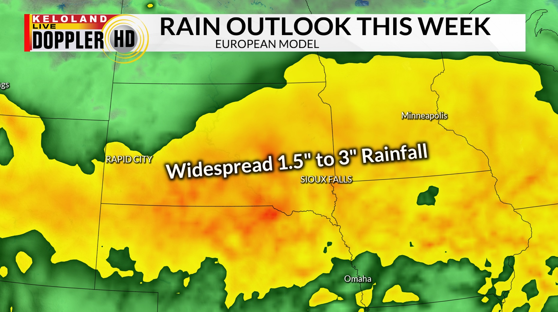 KELOLAND - A major fall storm will bring widespread heavy rain and ...