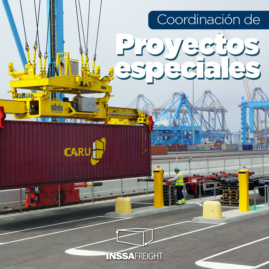 Inssa Freight - Utilizamos equipos especiales como... | Facebook