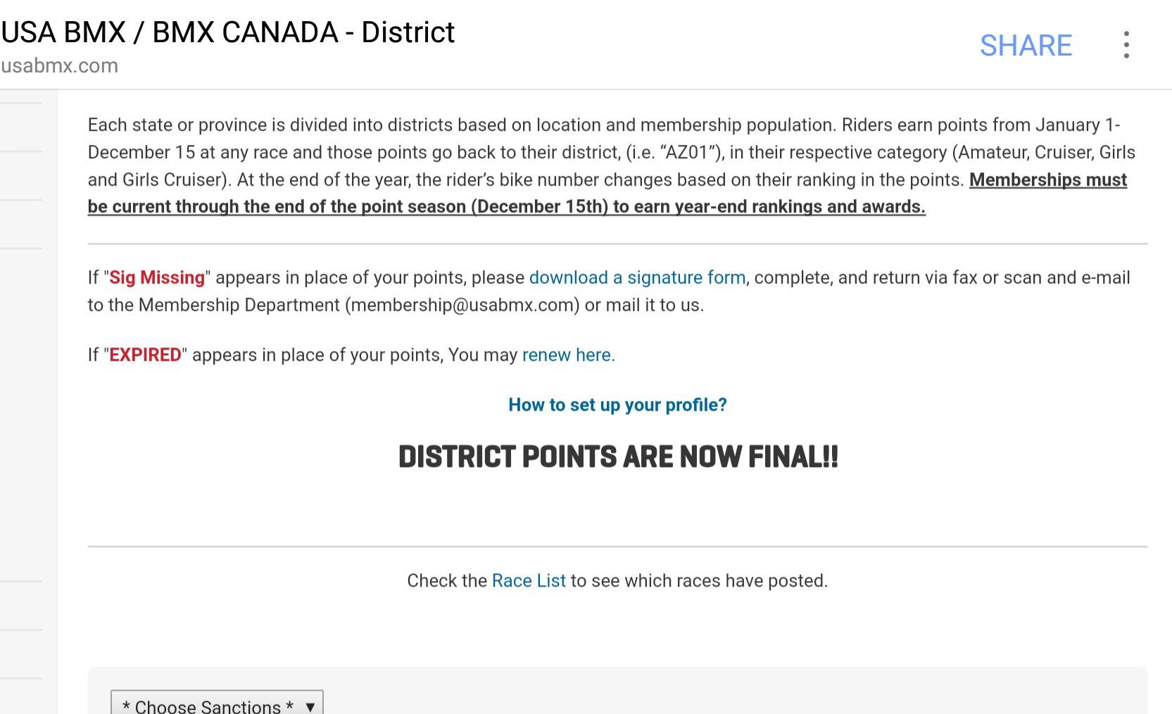 District points are finally final!... - Factory Dad Inc.