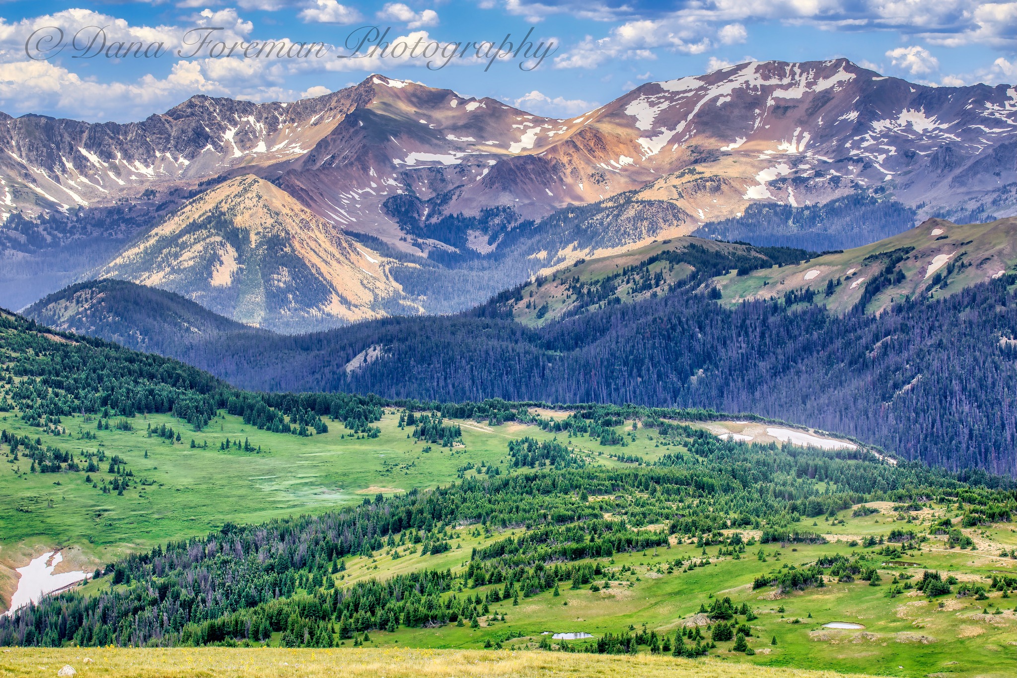 Beautiful mountain view in Colorado