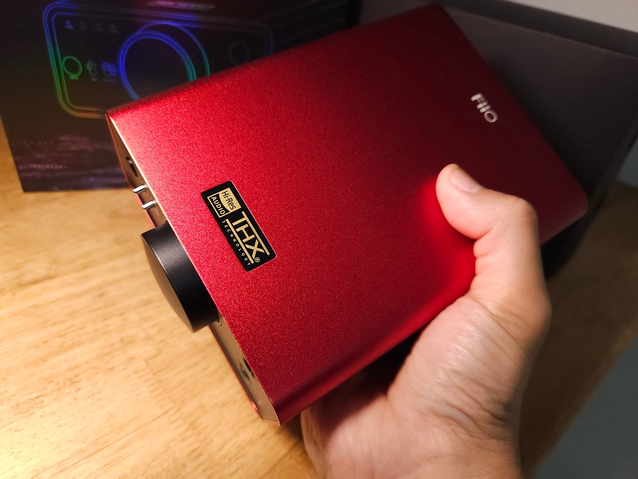 Fiio K7 red shell unboxing and first impressions