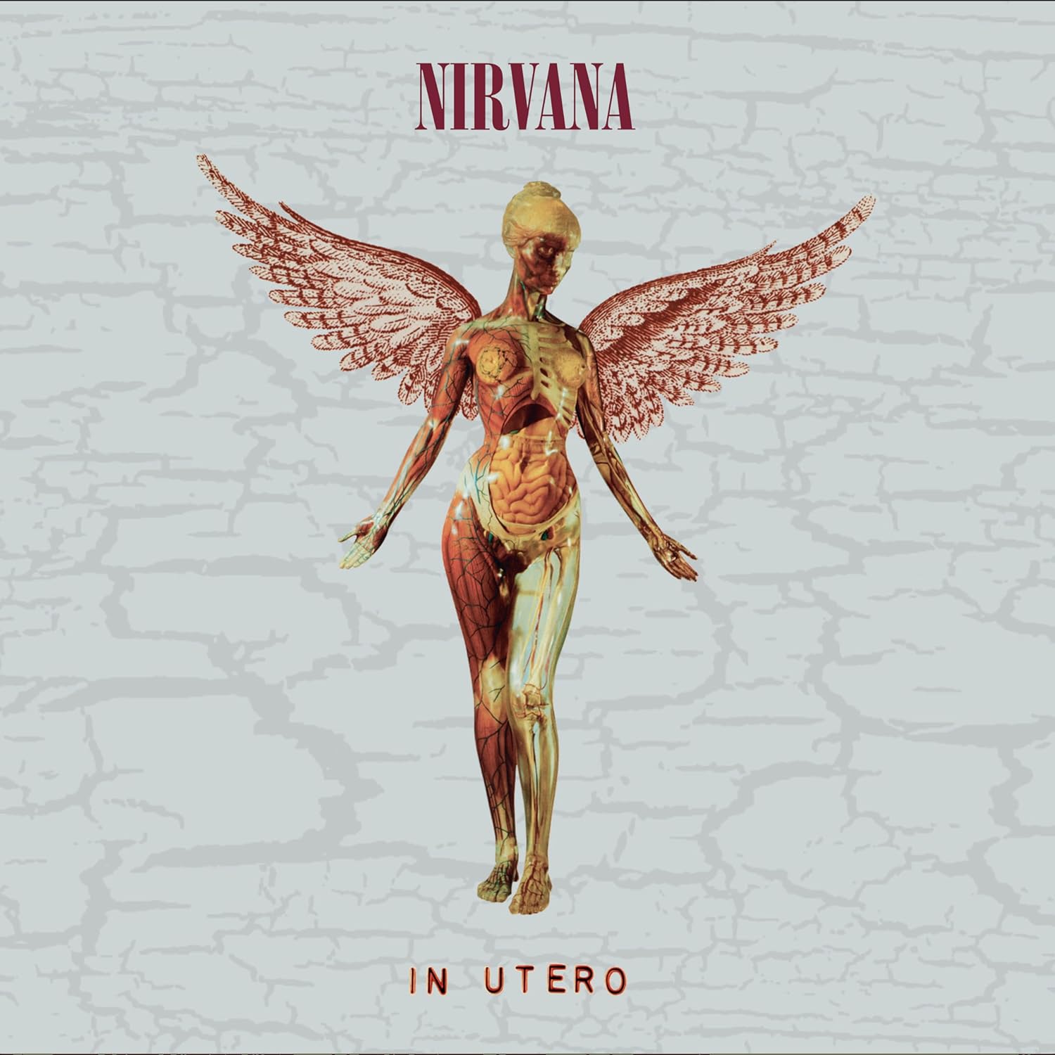 Nirvana's In Utero original clear vinyl pressing