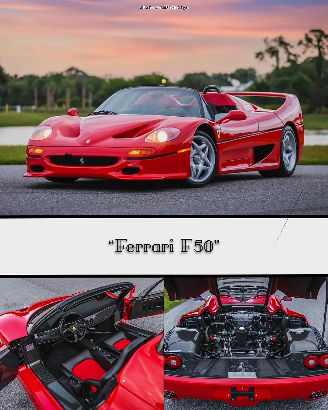 Honda NSX converted into Ferrari F50