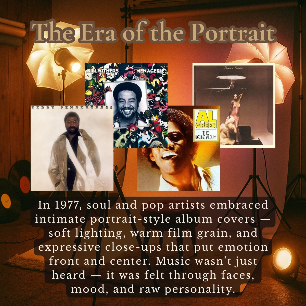 The 77 - 🎙️ 1977: When Album Covers Looked You in the Eyes 🎙️ During ...