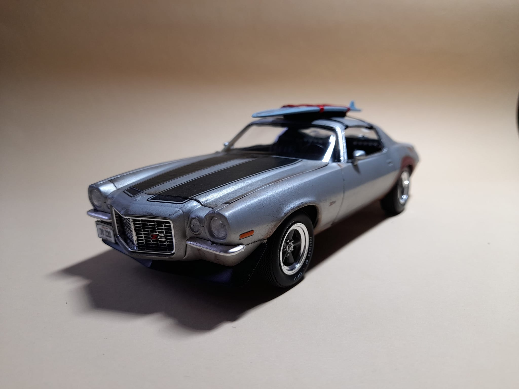 Copper 1970 Camaro Z28 Chevy Christmas Ornament 1/64th Scale Adorno