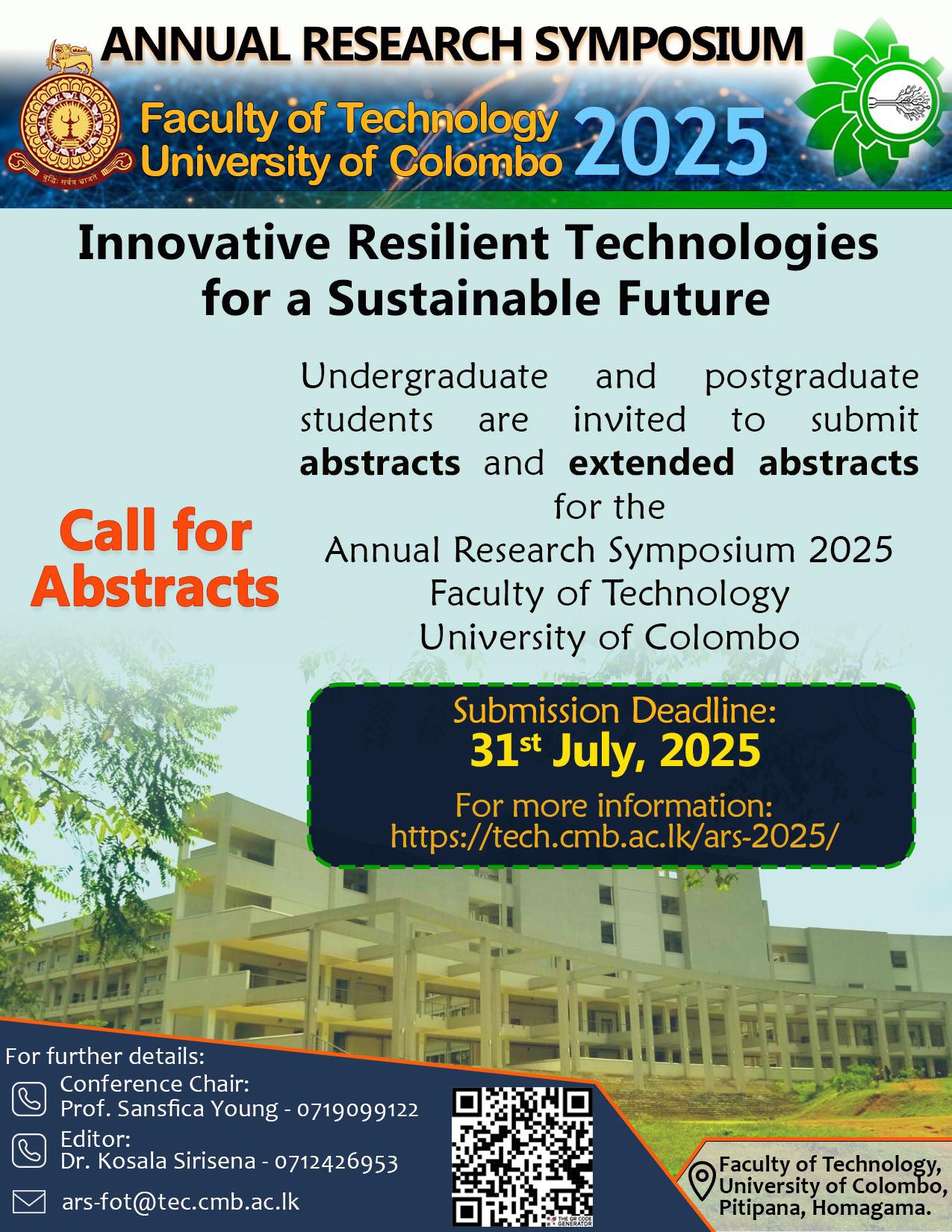 Faculty of Technology, University of Colombo