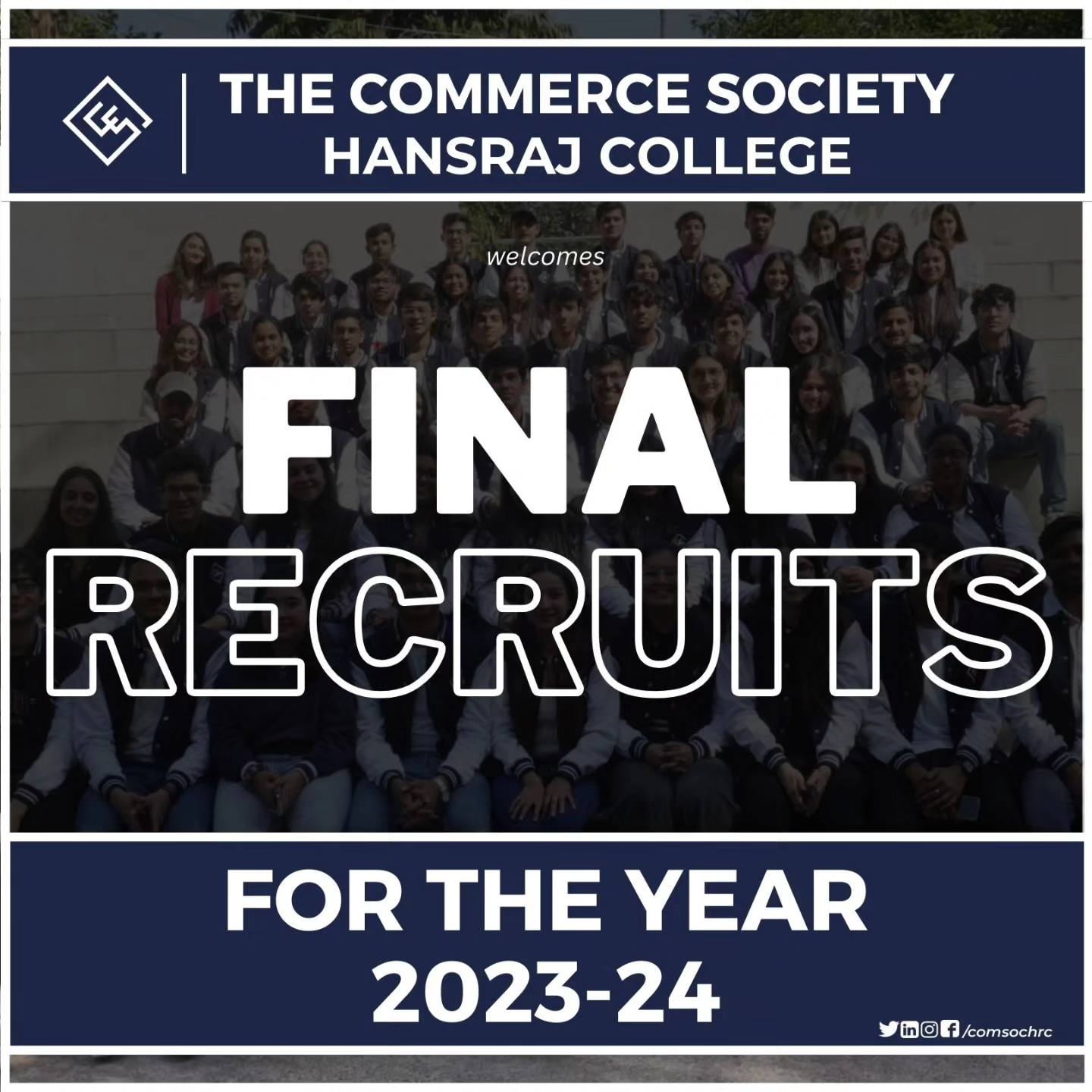 The Commerce - The Commerce Society, Hansraj College gratefully ...