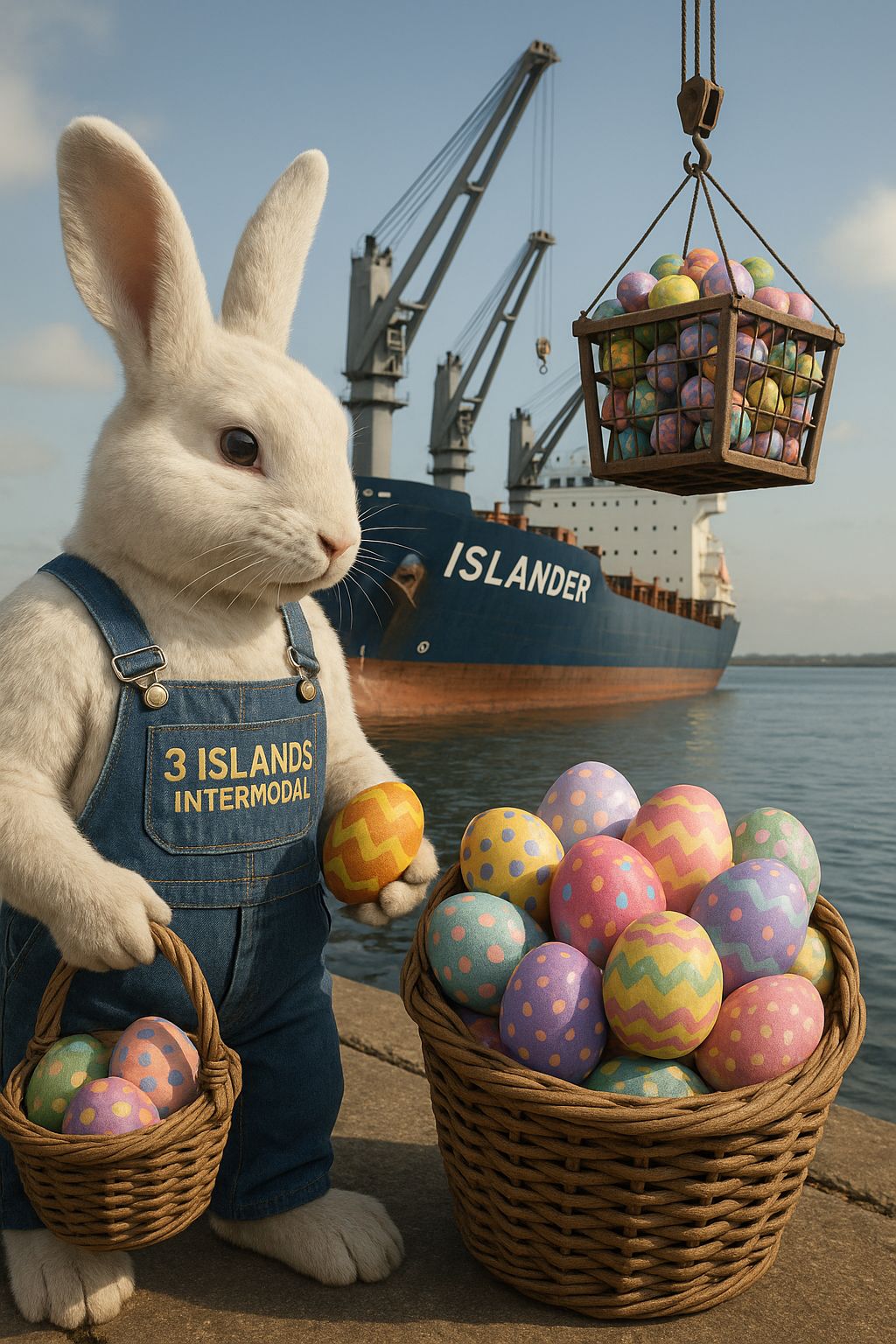 3 Islands - When the Easter Bunny needs a hand with the really big ...