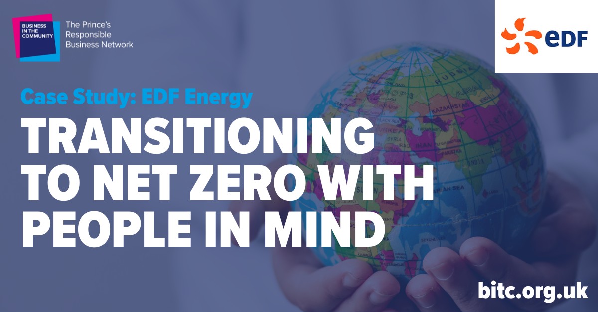 🌍 Our member EDF has shared... - Business in the Community | Facebook