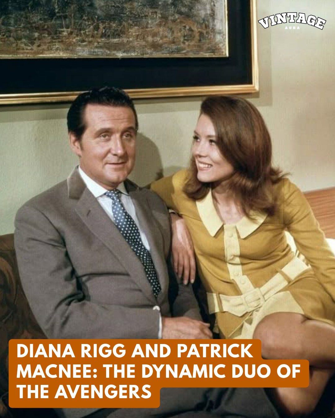 The Vintage - Diana Rigg and Patrick Macnee became an iconic television ...