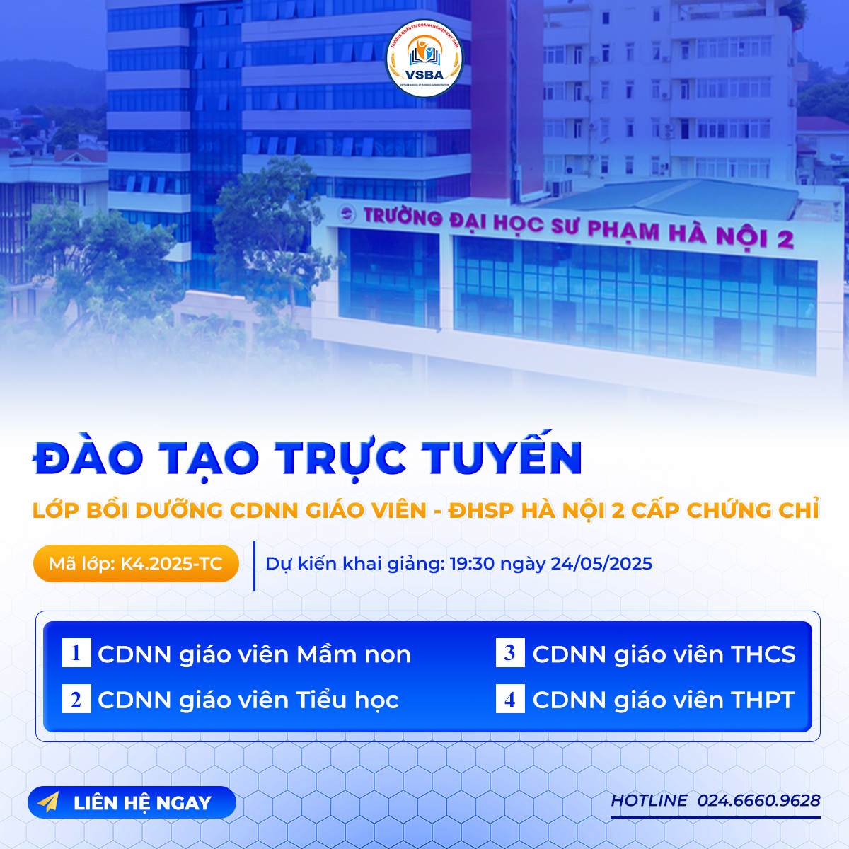 Chứng - CẬP NHẬT LỊCH KHAI GIẢNG LỚP BỒI DƯỠNG CDNN GIÁO VIÊN - THÁNG 5 ...