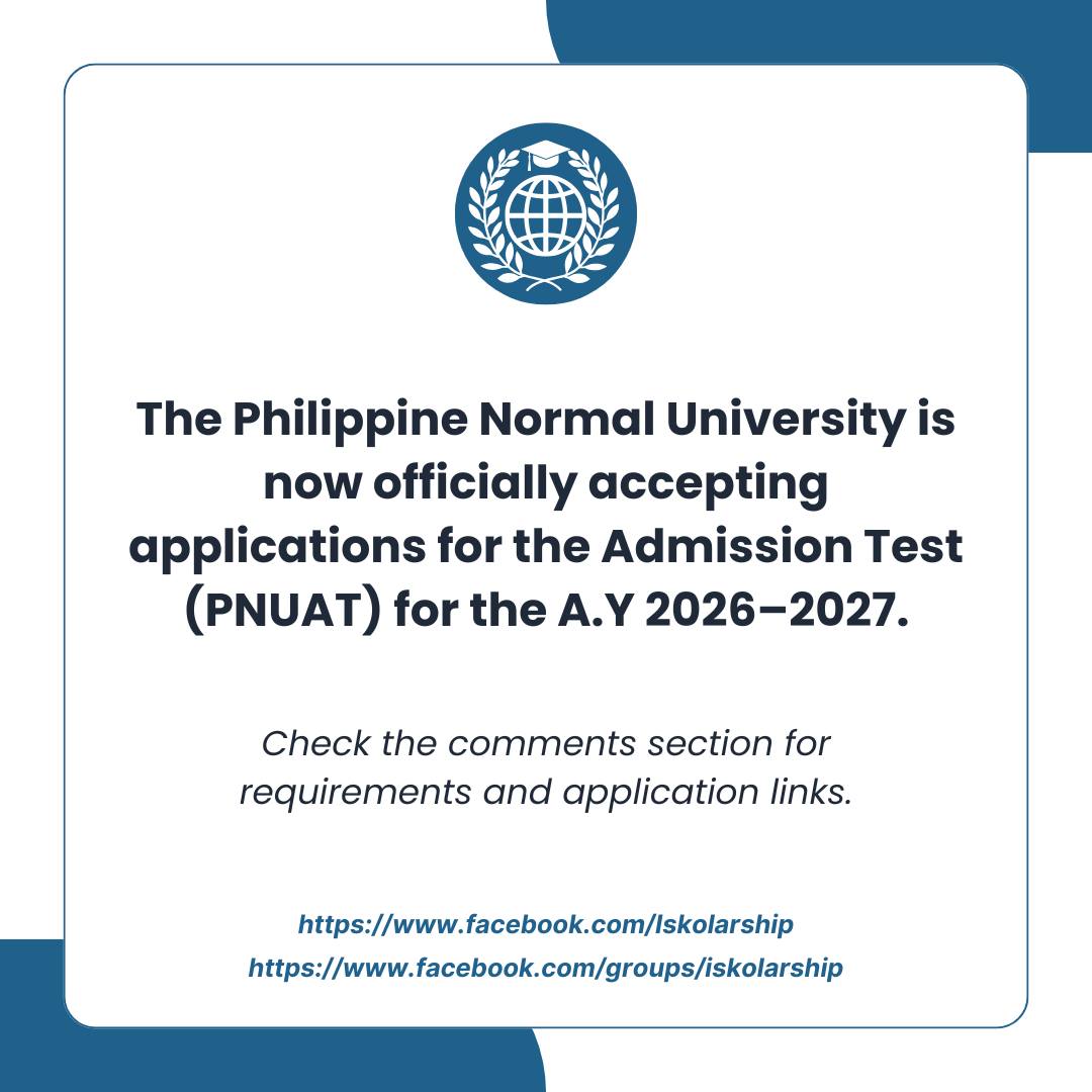 📣 Philippine Normal University is... - Iskolarship Updates | Facebook