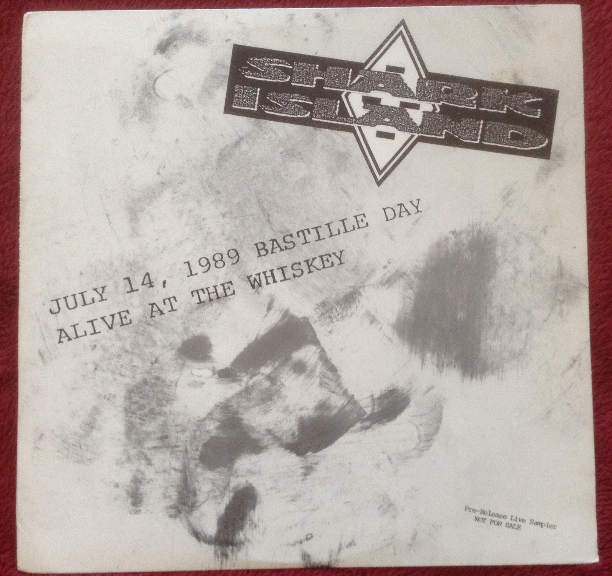 Shark Island's Law of the Order 1989 album on vinyl