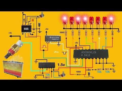 How its Works | a circuit designed for monitoring and displaying ...