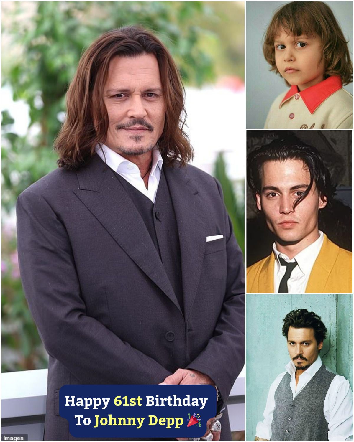 Feed - Happy 61st Birthday to johnny depp🎉🎂😍 📍 Johnny Depp is a ...