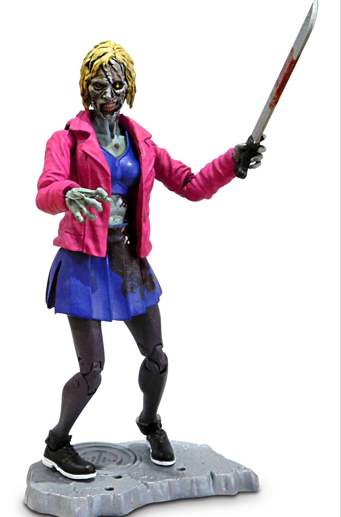 Asmus Toys' zombie girl Katty action figure