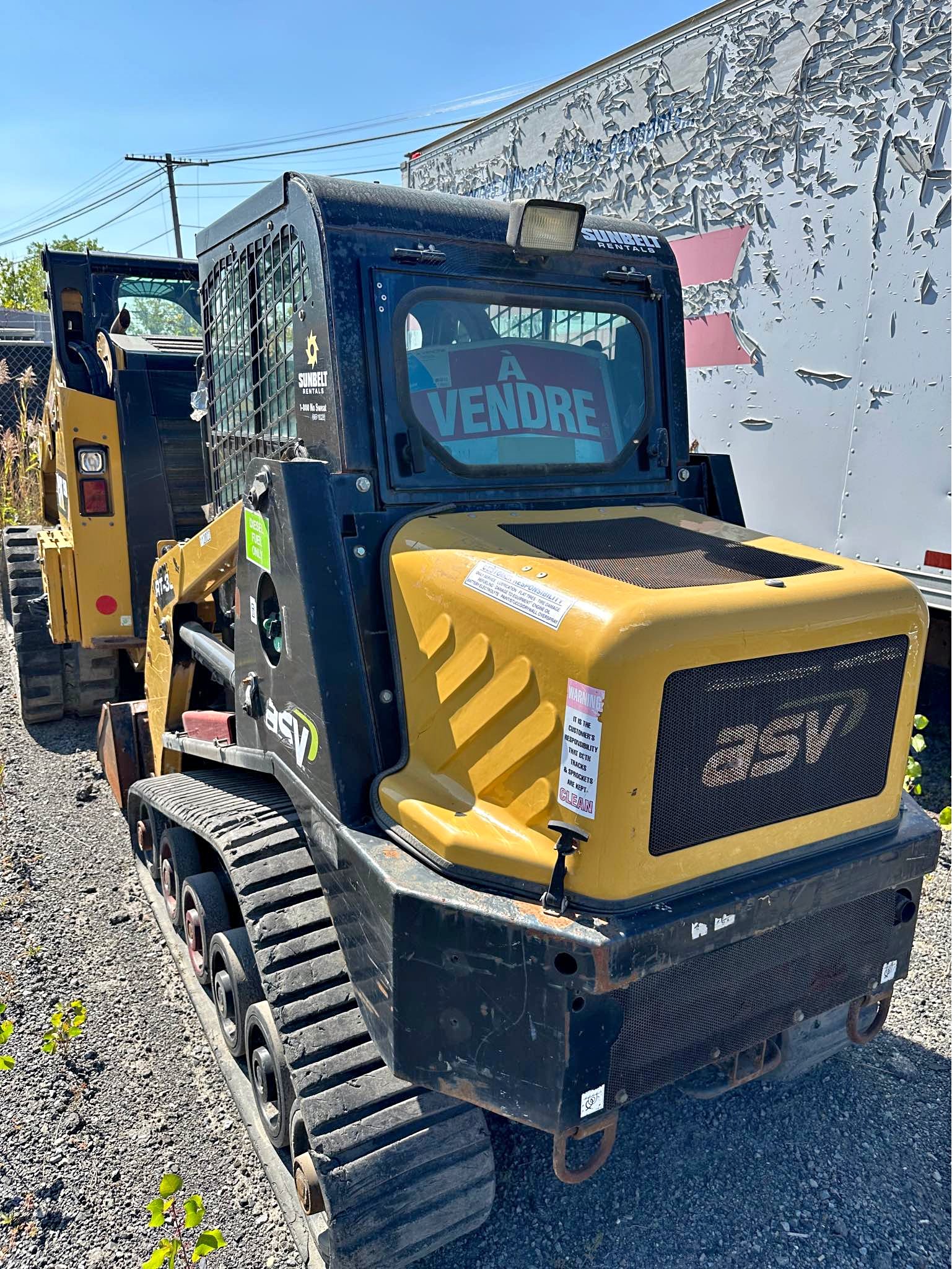 2017 Asv RT30 Mini compact loader