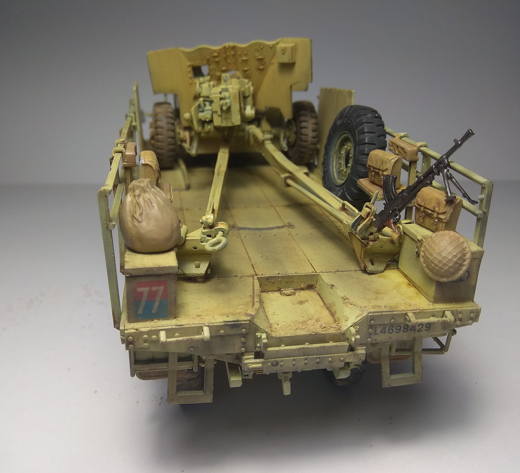 Bedford QL model with 6 pdr AT gun