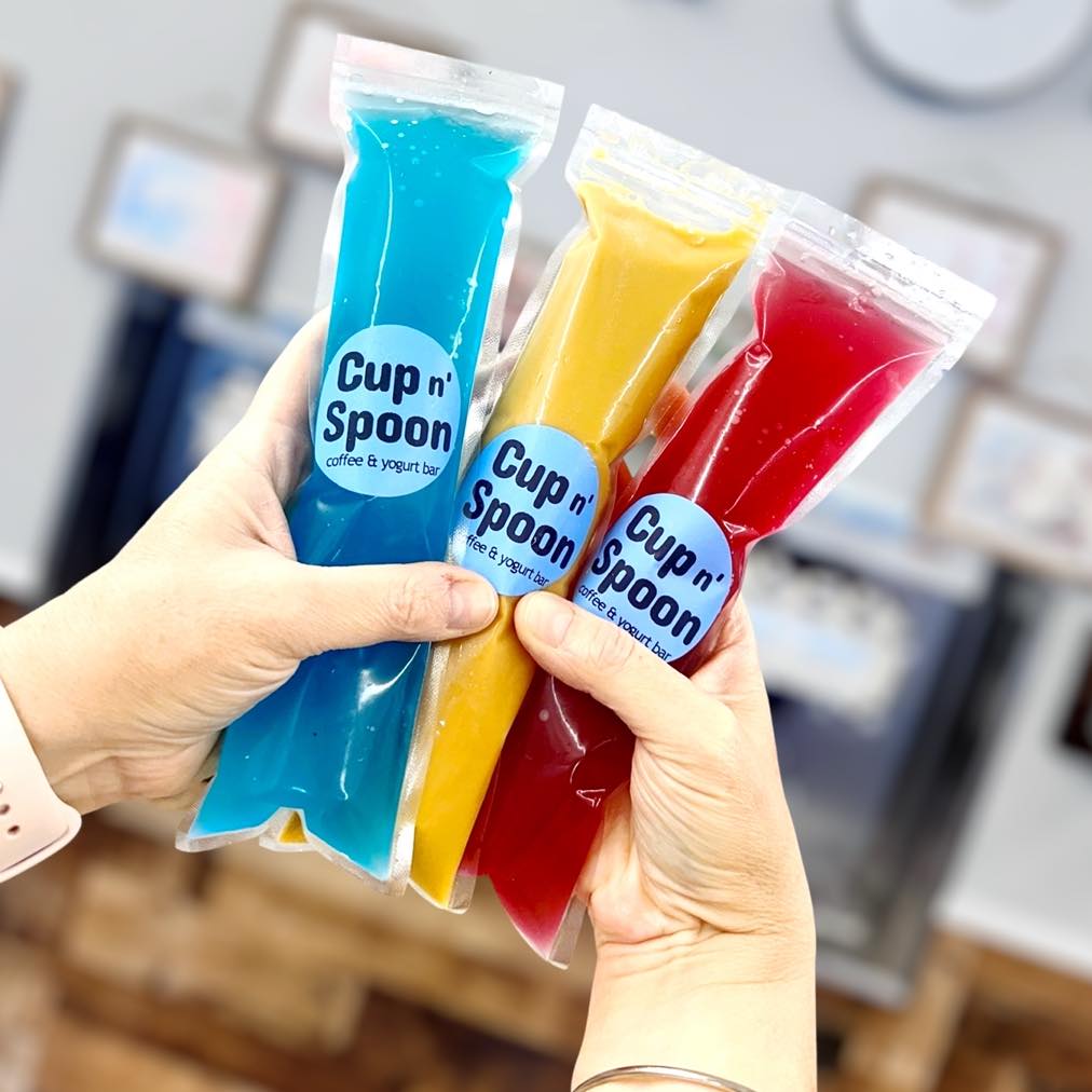 Lotus and Latte Popz now available at Cup n' Spoon