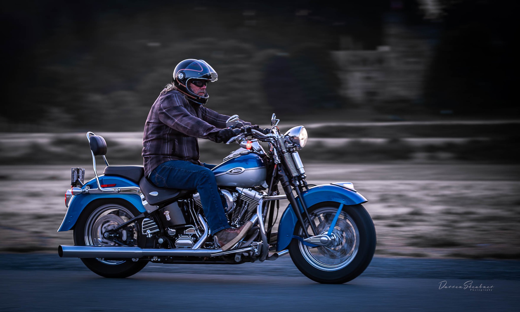 Grumpy - What a great picture of Jason at Barnes Harley-Davidson ...