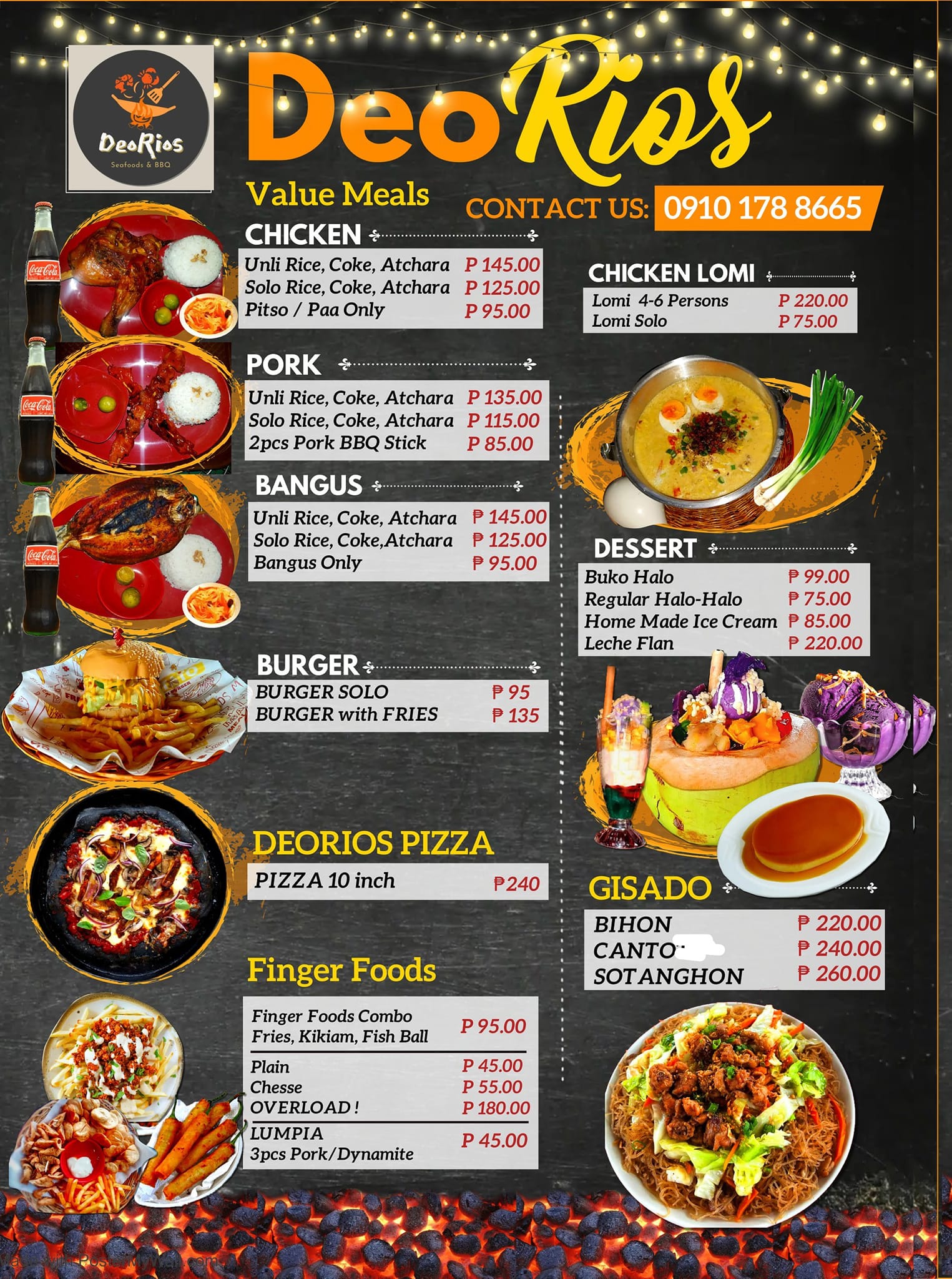 DeoRios Seafoods & BBQ Restaurant, Paloc So-ol, Dumangas | Dumangas