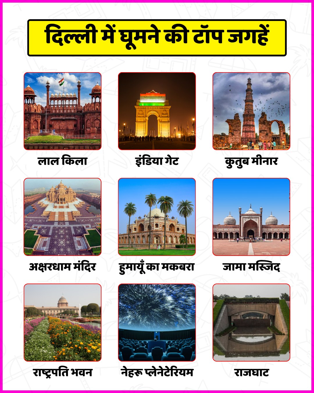 Ghumne - 🏛️ Top Tourist Attractions in Delhi – The Heart of India Delhi ...