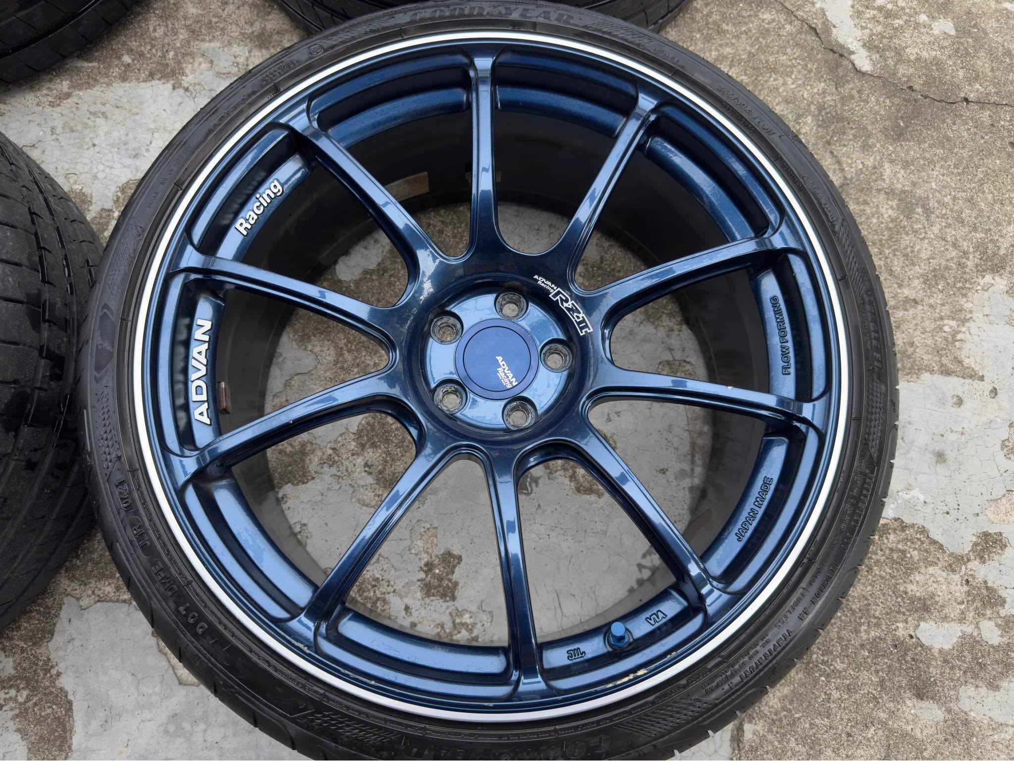 Advan RZ II (RZ2) 5x100 19” 9J ET50 - Car Wheels, Tires & Parts - Hong ...