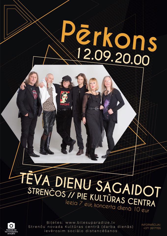 Grupas “Pērkons” koncerts