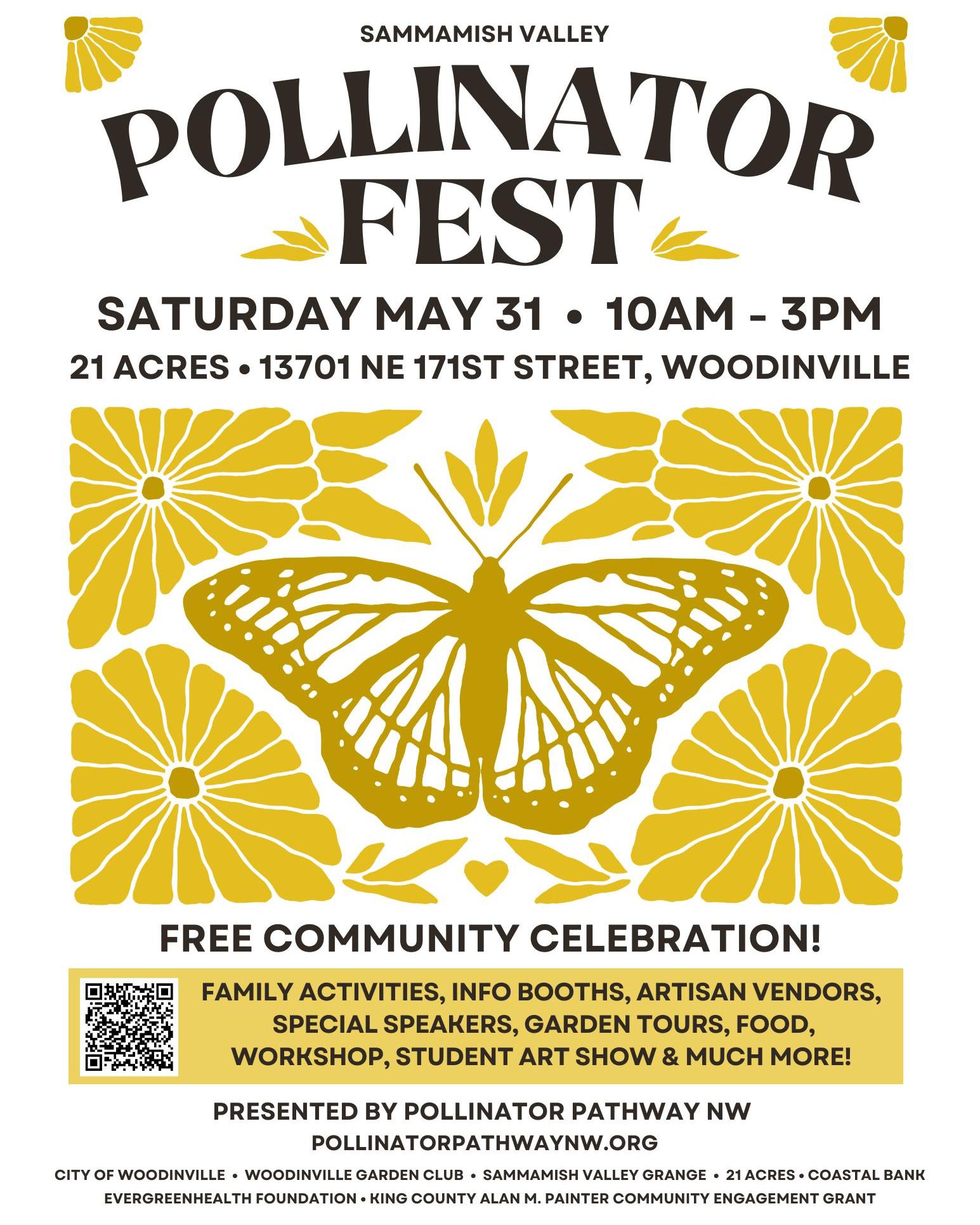 Whale - Mark your calendars for the 3rd Annual Pollinator Fest on May ...