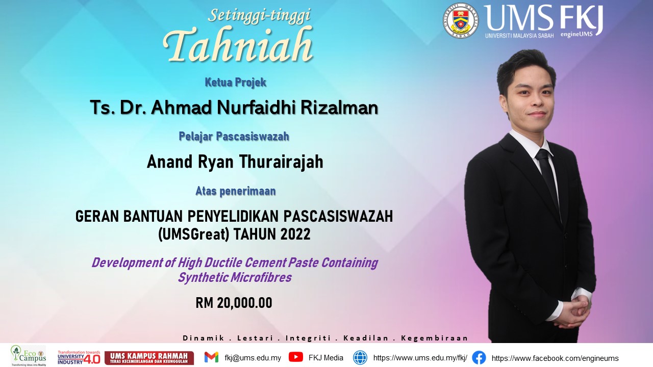 Congratulations to Ts. Dr.... - Fakulti Kejuruteraan UMS | Facebook