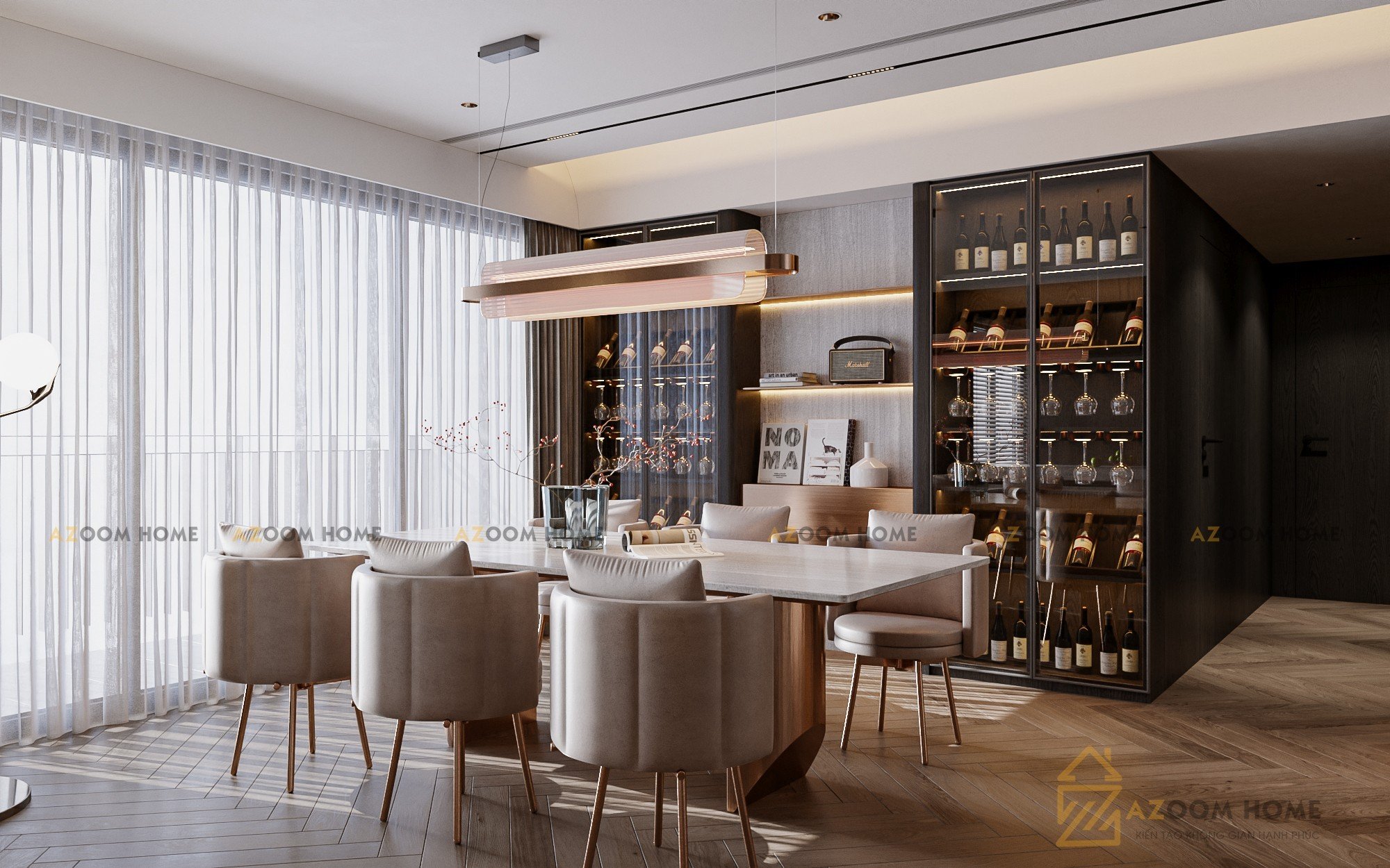 Azoom Home - Kiến trúc nội thất và thi công