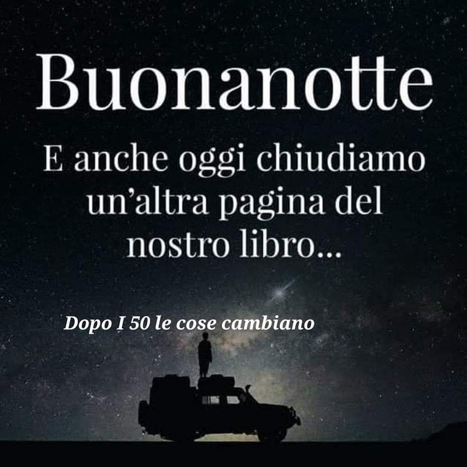 A domani ... - Dopo I 50 le cose cambiano | Facebook