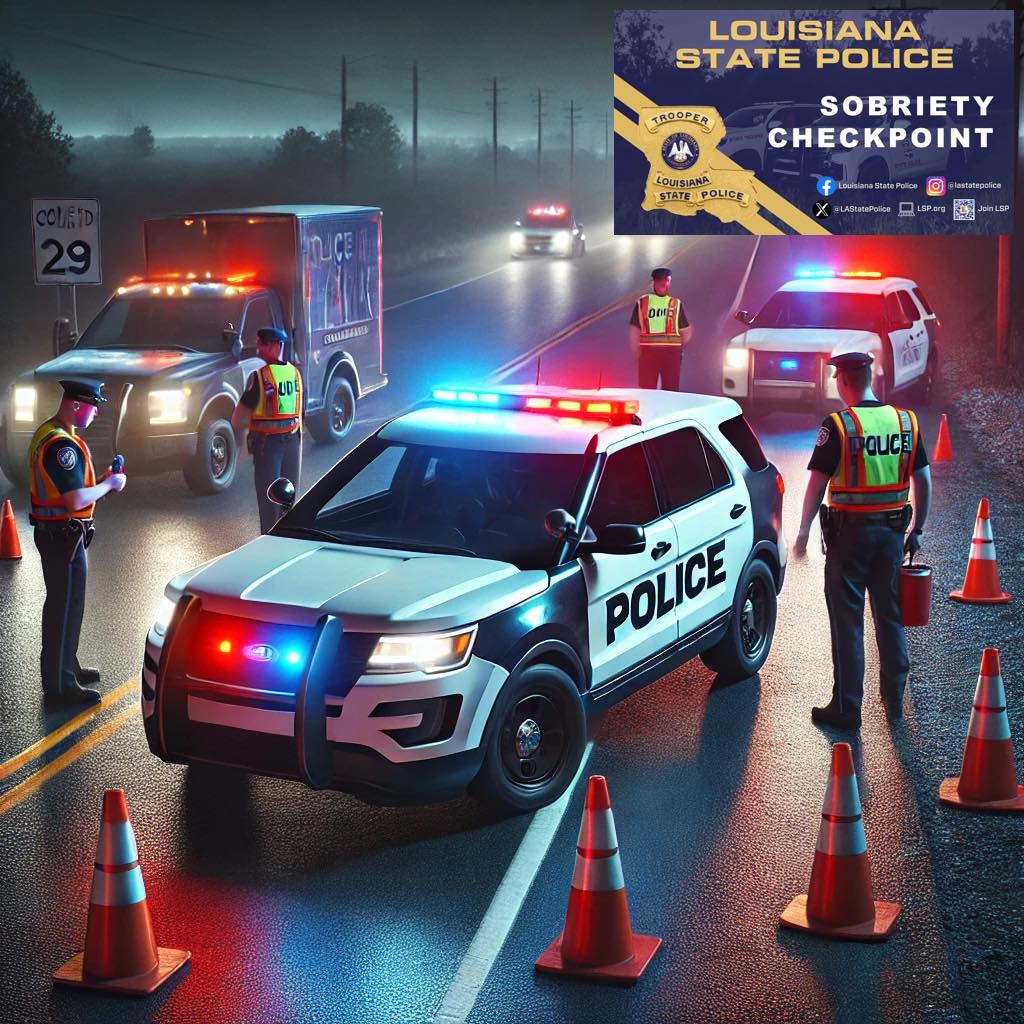 UrbanCast - TROOP E: Sobriety Checkpoint Scheduled for Rapides Parish ...