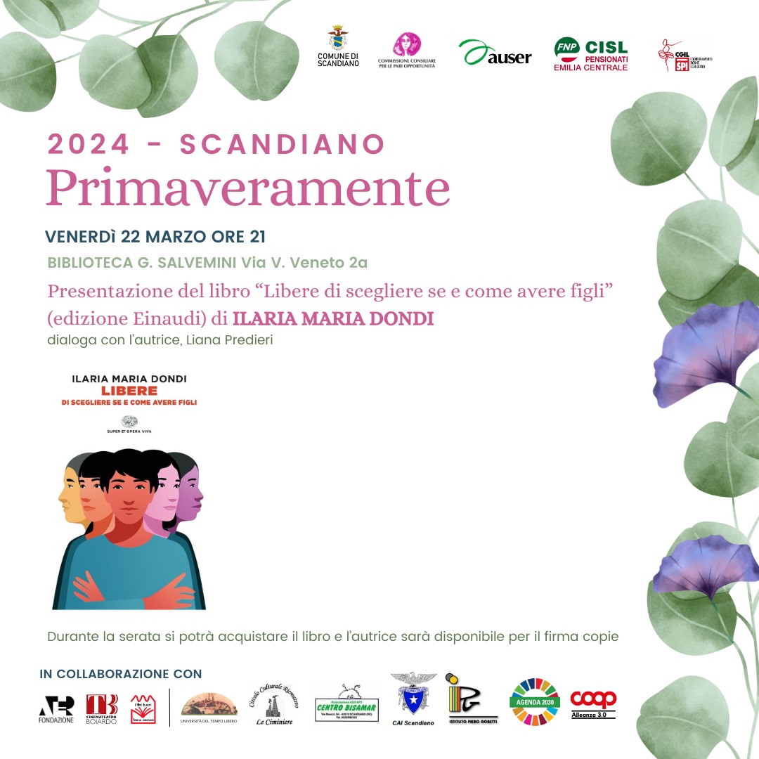 PRIMAVERAMENTE: LIBERE DI SCEGLIERE... - Comune di Scandiano