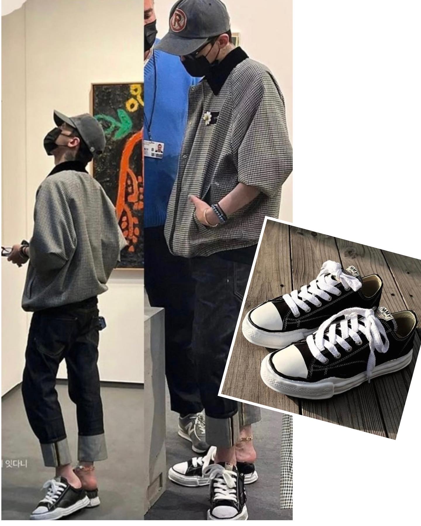 MIHARA YASUHIRO MMYスニーカーGD着用 MIHARA YASUHIRO MMY スニーカー