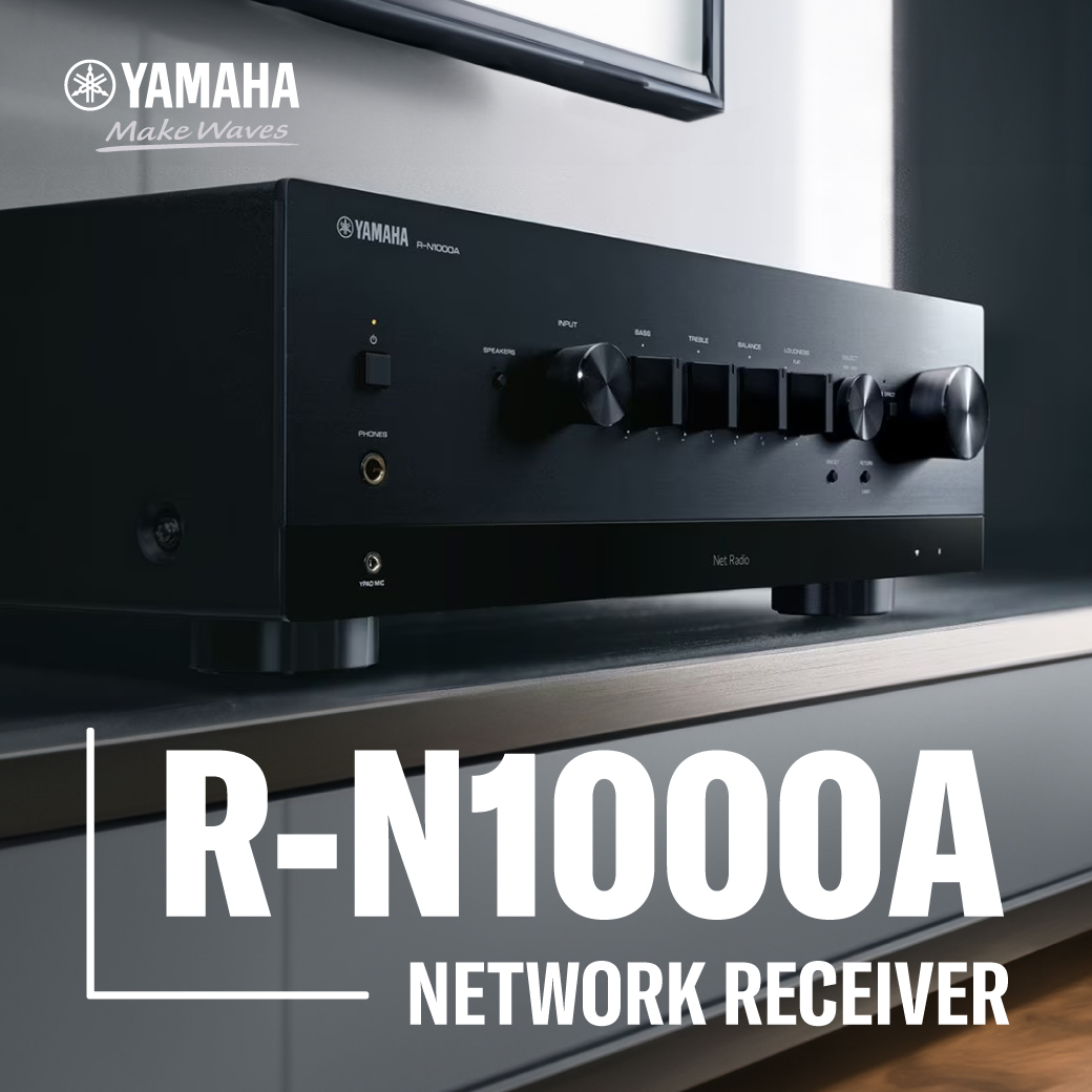 仕洋音響 - Yamaha 【R-N1000A HiFi擴大機 新品上市】 配備HDMI... | Facebook