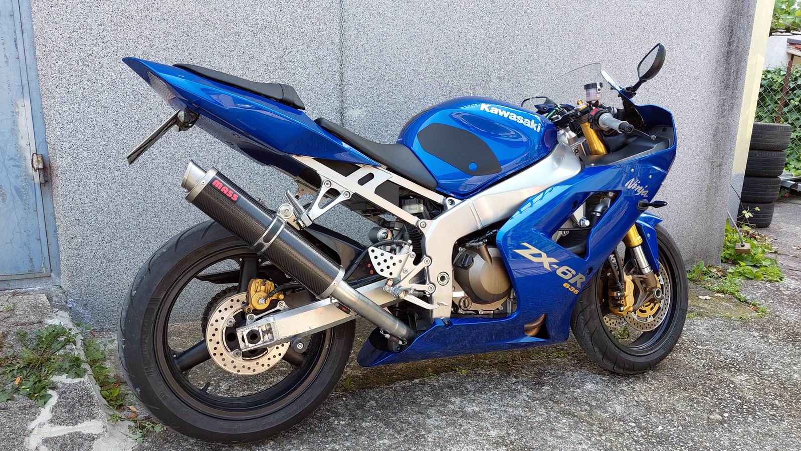 Kawasaki NINJA ZX-6R ( old school 2003-04 ) Mass GP1 CARBON